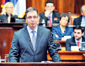 Aleksandar Vučić, ekspoze